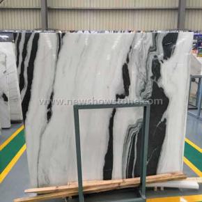 Panda White Chinese Marble Slab