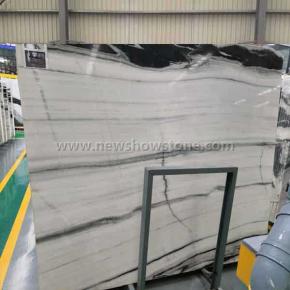 Own Quarry Panda White Marble Slabs China