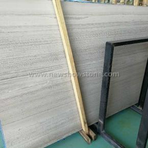 China white wood grain marble 