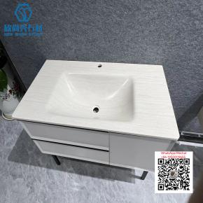 NS-6 Modern Design Sintered Stone Integrated Thermally Bent Basin Sink Hot Bending Basin For Bathroom Countertop