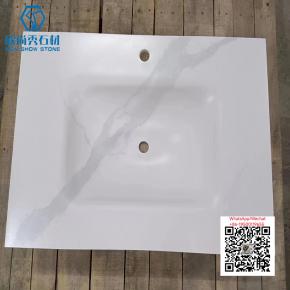 NS-7 Sintered Stone Integrated Thermally Bent Basin Sink Hot Bending Basin 