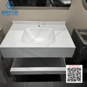 NS-11 Sintered Stone Integrated Thermally Bent Basin Sink Hot Bending Basin 