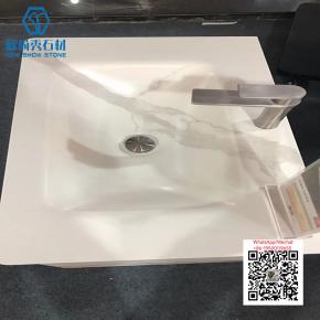 NS-23 Sintered Stone Integrated Thermally Bent Basin Sink Hot Bending Basin   