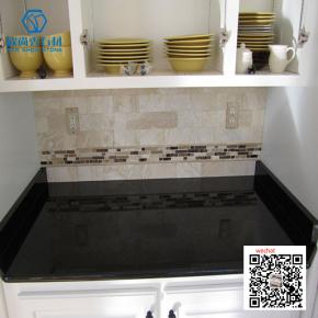 Black galaxy granite top