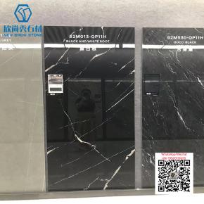 NS-102 BLACK AND WHITE ROOT 1600x3200mm Sintered Stone Big Slab