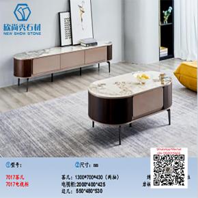 TA-14 FAMILY LIVING ROOM LONG SINTERED STONE DINNING TABLE 