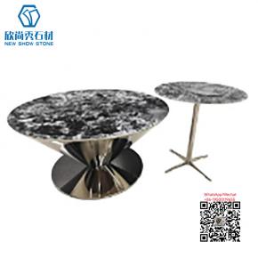 TA-23 LIVING ROOM WITH TWO DESKSFOOT DOUBLE TABLE FOR DRINKG TEA  FAMILY LIVING ROOM LONG SINTERED STONE DINNING TABLE 