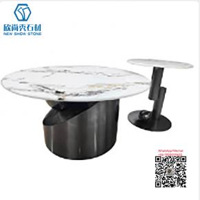 TA-34  SINTERED STONE TABLE ROOM WITH TWO DESKSFOOT DOUBLE TABLE FOR DRINKG TEA 7