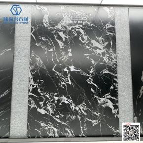 Classic Matt Finish 12mm thick 1600x3200 mm Shakespeare Black Sintered Stone Big Porcelain Slabs Tiles