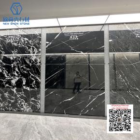 NT-47 BLACK AND WHITE SILVER 1600x3200mm Sintered Stone Big Slab