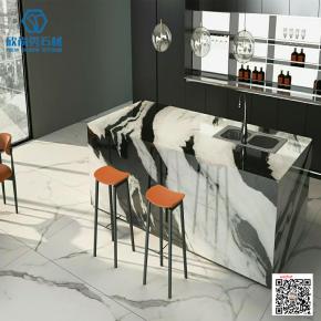 Factory Price High Quality Table Island Countertops Stone Grey Sintered Stone 