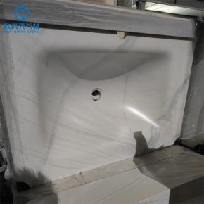 Factory Price Wholesale Bathroom Sink Glossy Sintered Stone Hot Bending Basin